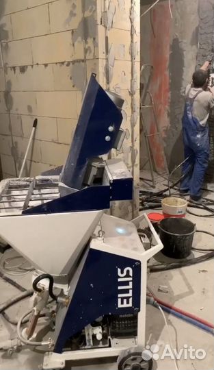 Механизированная штукатурка стен