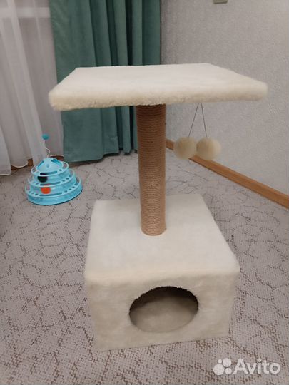 Когтеточка домик для кошки