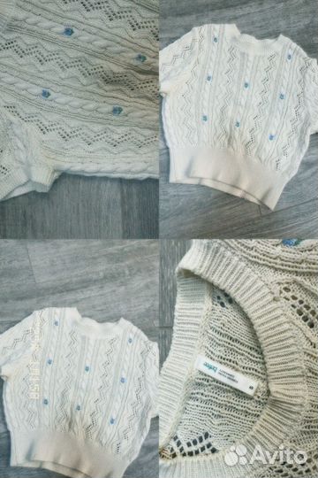 Вязаный топ