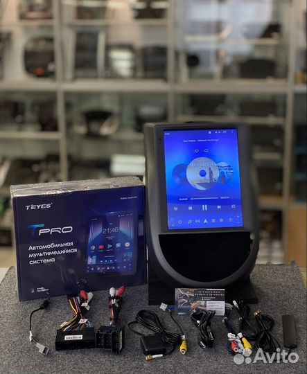 Штатная магнитола Kia Soul 2008-2014 Tesla style