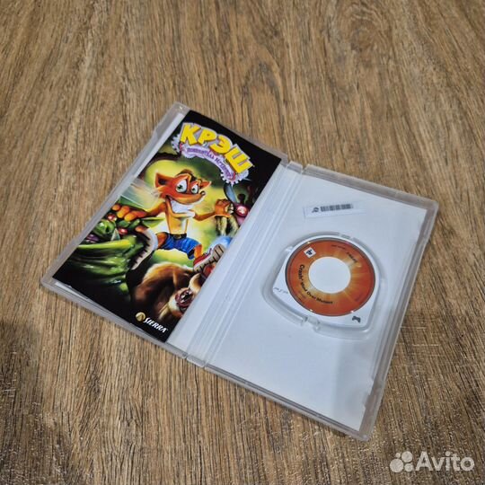 Крэш повелитель мутантов для PSP