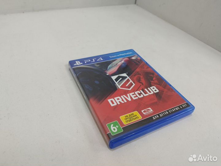 Игровые диски. Sony Playstation 4 driveclub