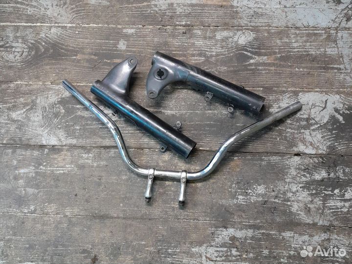 Руль и кожухи вилки урал