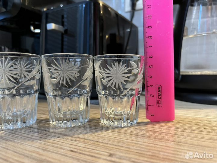 Хрустальные рюмки