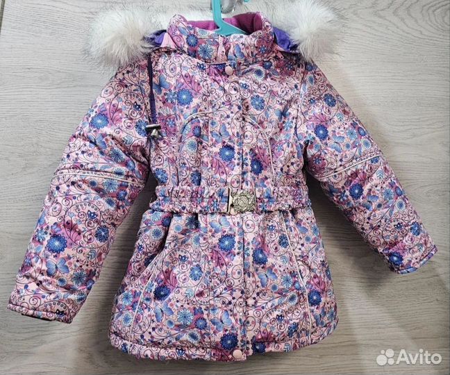 Куртка зима 104 на девочку