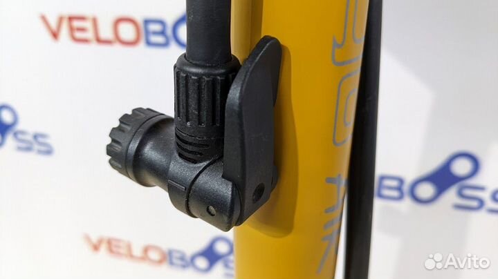 Насос напольный с манометром 11атм/160psi Giyo