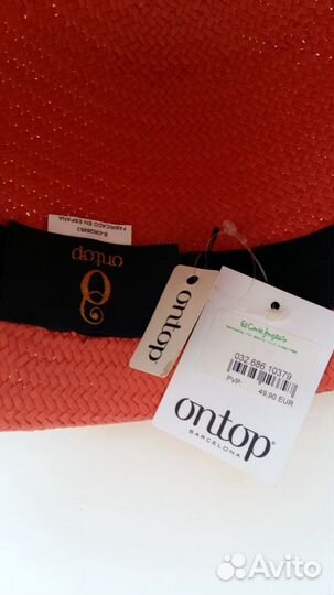 Летняя женская соломенная шляпа Испания