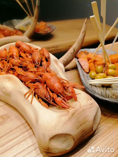 Раки живые,вареные.Креветки,лангустины