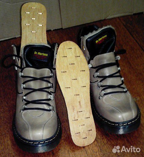 Стельки из бересты и меди