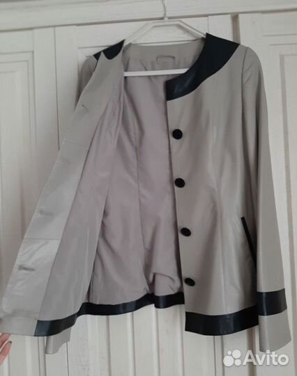 Куртка Жакет женская кожаная