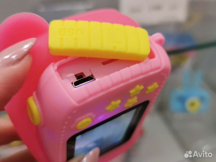 Детская фото-видео камера мишка