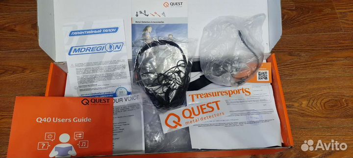 Металлоискатель quest x40