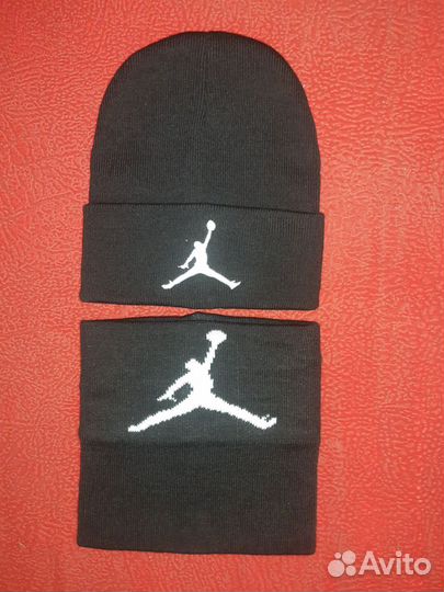 Комплект шапка+снуд