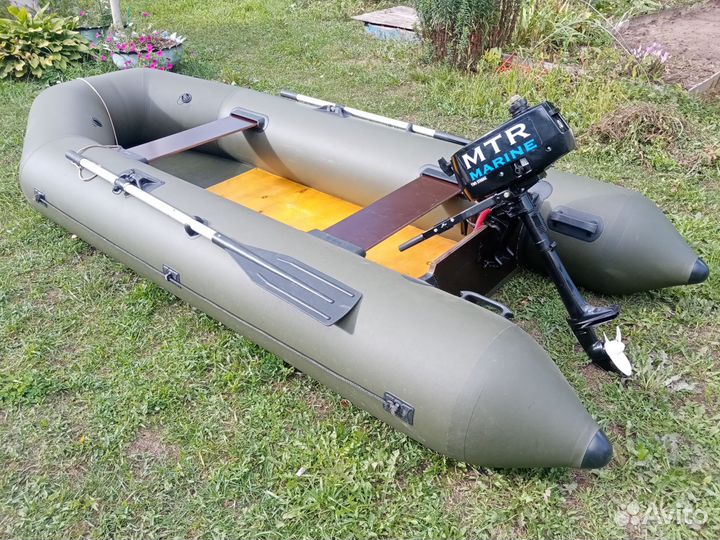 Лодка шторм 310М + мотор MTR marine 2л/с