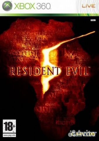 Xbox 360 - Resident Evil 5 Б/У (Английская версия)