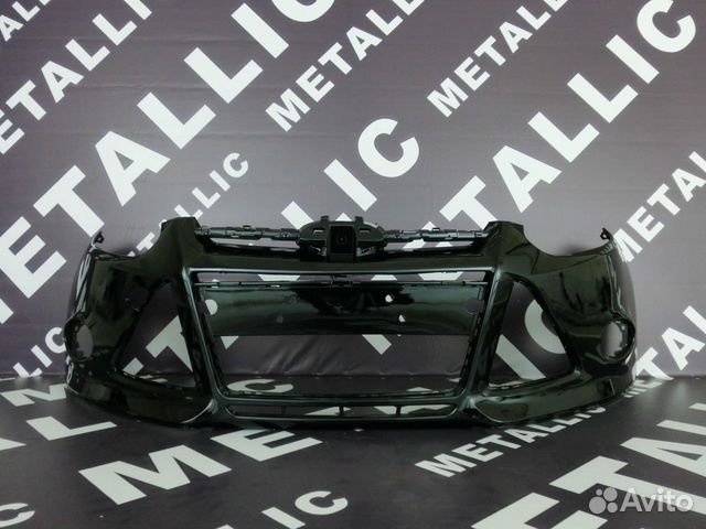 Бампер передний Ford Focus 3 Черный Black