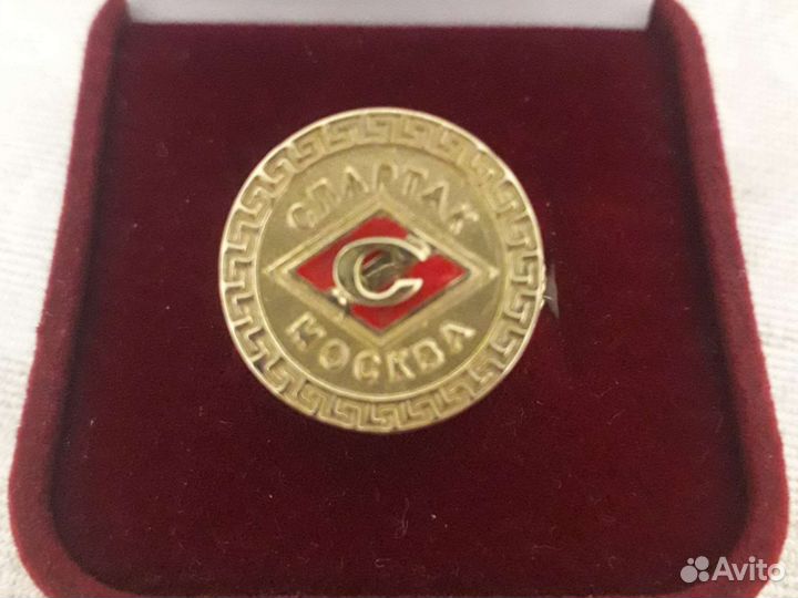 Перстень фк.Спартак Москва.Из бронзы