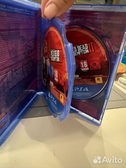 Red dead redemption 2 ps4 диск