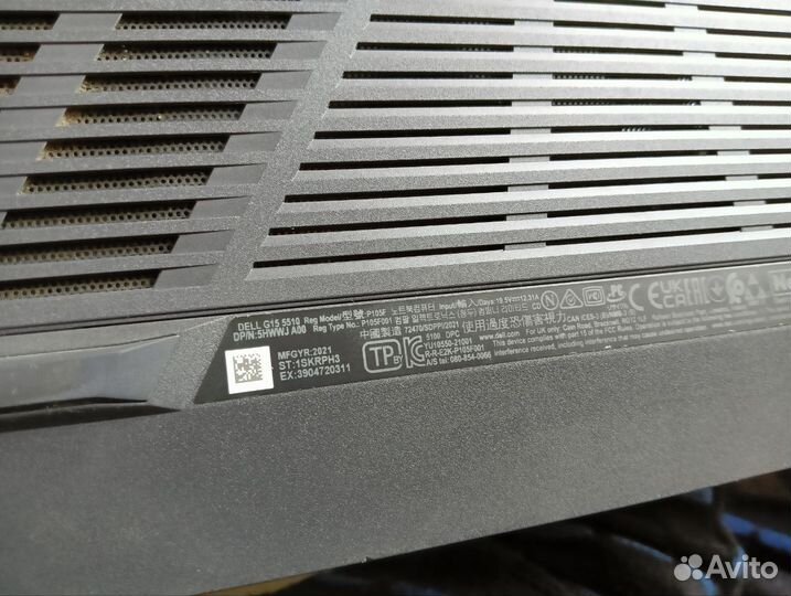 Игровой ноутбук Dell G15 i7/3060 6 gb