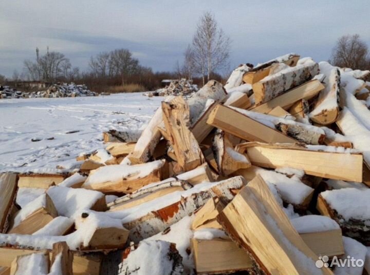Дрова колотые