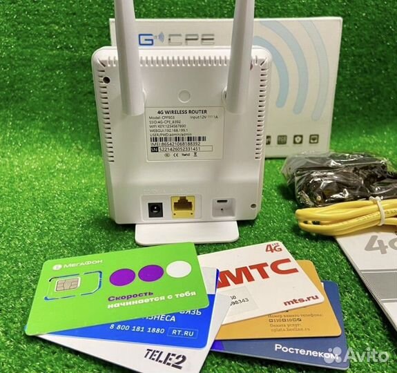 Wifi роутер 4g модем с сим