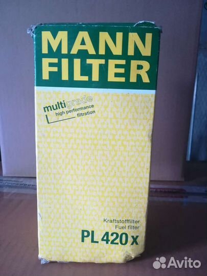 Топливный фильтр mann pl420x