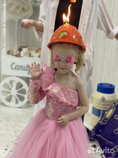 Праздничное платье на девочку 104