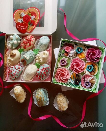 Шоколад ручной работы. Подарочный набор