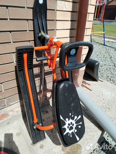 Снегокат и плюшка 65см