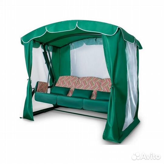 Качеля садовая 3х местные от 300 кг