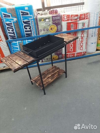 Мангал в стиле лофт