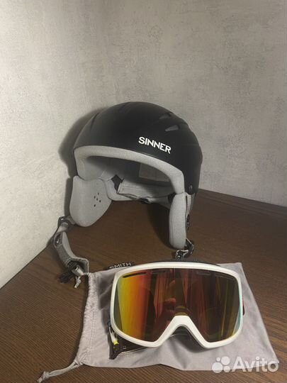 Горнолыжный шлем sinner черный