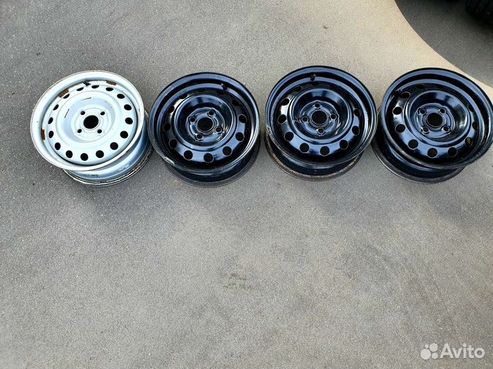 Диски штампованные r14 kia rio