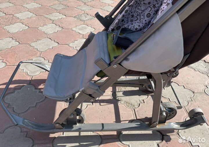 Детские санки коляска