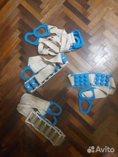 Вибро массажёр с поясом напольный