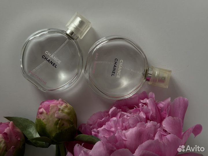 Пустые флаконы от духов chanel