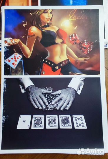 Картины фото покер