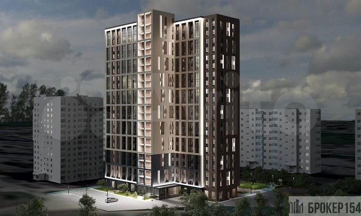 Квартира-студия, 25,7 м², 6/21 эт.