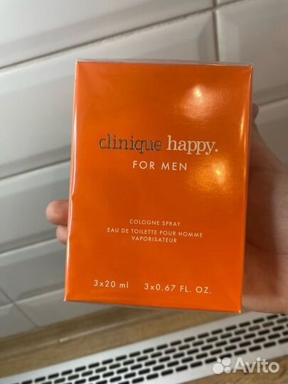 Духи мужские Clinique happy for men