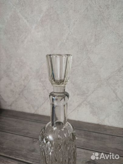 Штоф-графин СССР комплект с оригинальными рюмками