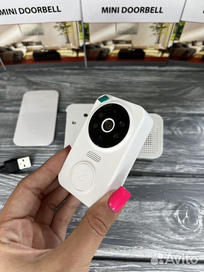 Умный дверной звонок с камерой Wi-Fi