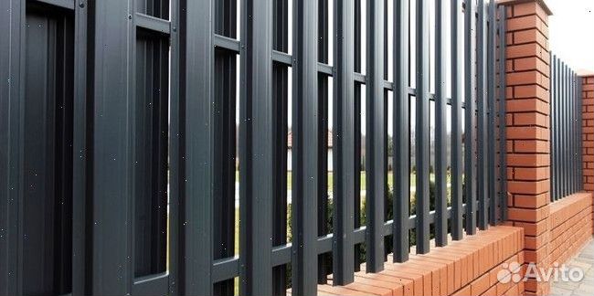 Евроштакетник 1 метра