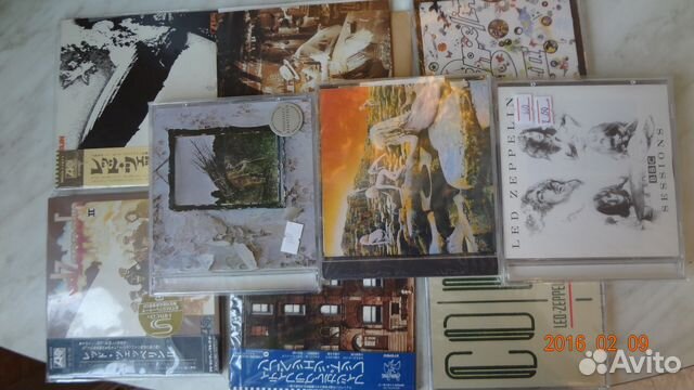 Led Zeppelin фирменные CD