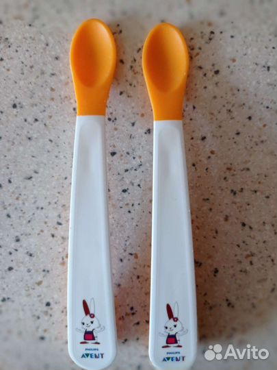 Поильники, бутылочка, ложки avent. Цена за всё