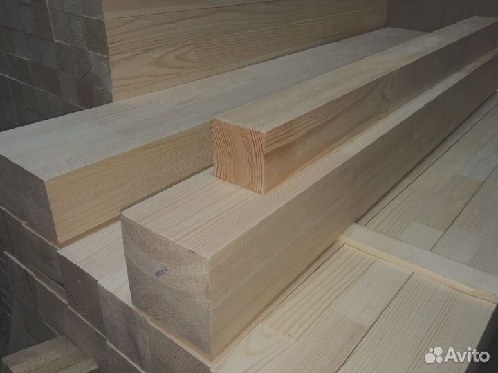 Экологичный сосновый Брус