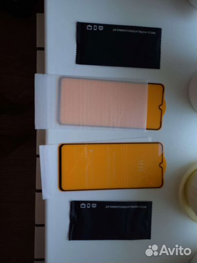 Защитные стекла+ чехол на Samsung Galaxy A22s