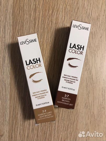 Краска для бровей levissime