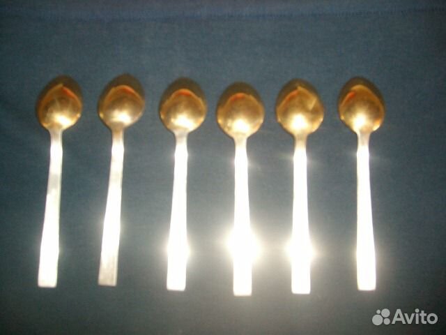 Ложки серебряные чайные 916пр. 1965г. - СССР