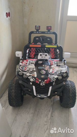 Детский электромобиль джип 4/4