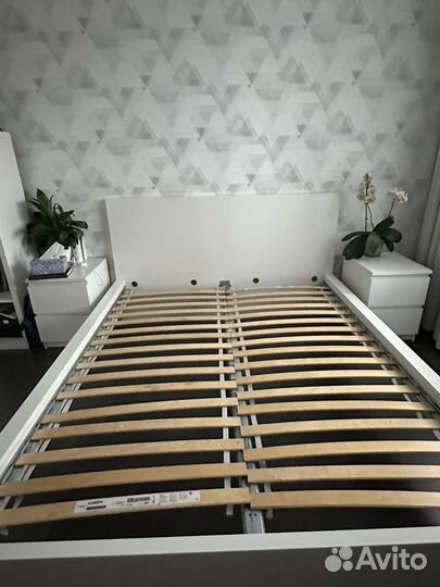 Кровать Икея под матрас 160*200 IKEA malm